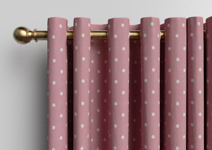 Dotty, Rose - Made to Measure Curtains - Image 12